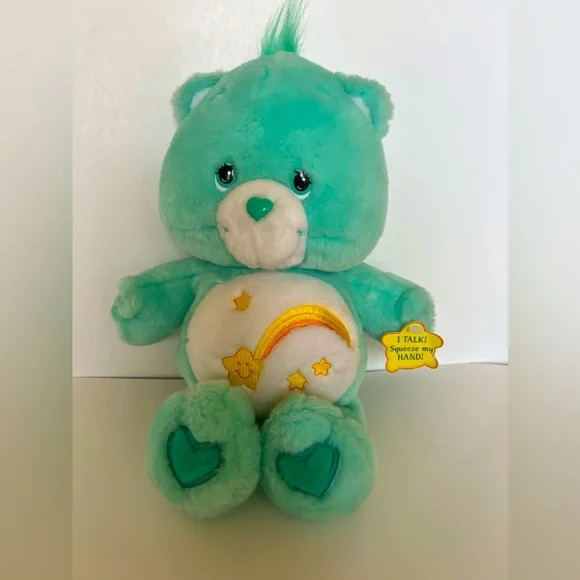 Care Bears Toys Care Bears Wish Bear Vintage 202 Plush Bear